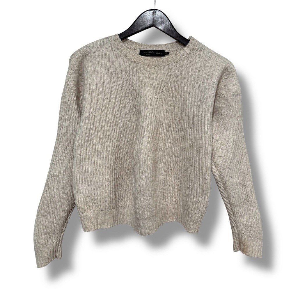 House of Harlow 1960 x REVOLVE Women's Heavy Wool‎ Blend Sweater *FLAWED S 21x20